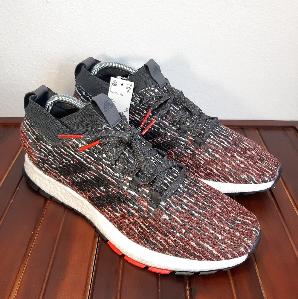 ADIDAS PUREBOOST RBL "CARBON BLACK" RUNNING SHOES